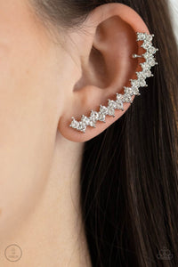 Let There Be LIGHTNING - White earring