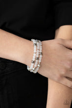 Load image into Gallery viewer, Here to STAYCATION - White Bracelet
