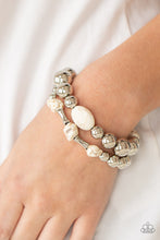 Load image into Gallery viewer, Authentically Artisan - White bracelet
