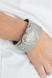 Flauntable Flirt - Silver bracelet