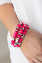 Load image into Gallery viewer, Perfectly Prismatic - Pink bracelet
