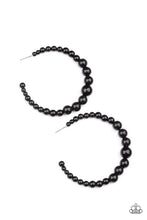 Load image into Gallery viewer, Glamour Graduate - Black earring
