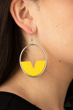 Load image into Gallery viewer, Island Breeze - Yellow earring
