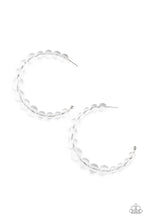 Load image into Gallery viewer, In The Clear - White earring
