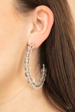 Load image into Gallery viewer, In The Clear - White earring
