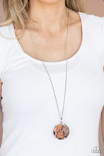 Load image into Gallery viewer, Sahara Equinox - Orange Necklace
