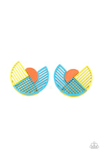 Load image into Gallery viewer, Its Just an Expression - Blue earring
