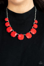 Load image into Gallery viewer, Prismatic Prima Donna - Red necklace
