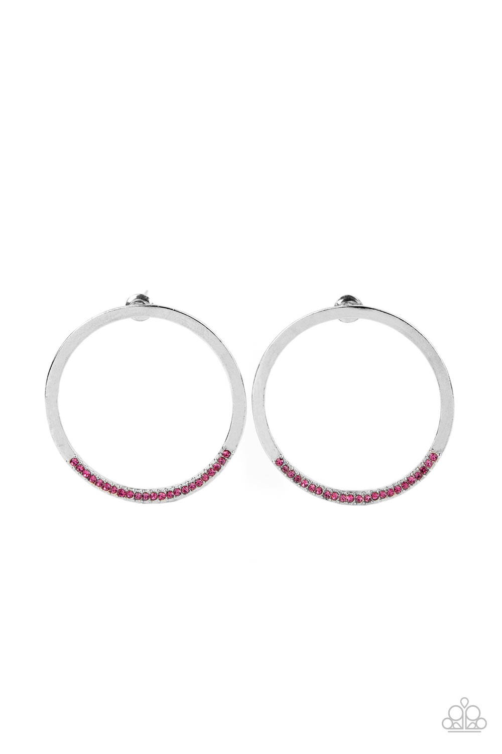 Spot On Opulence - Pink earring