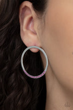 Load image into Gallery viewer, Spot On Opulence - Pink earring
