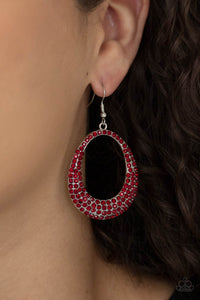 Life GLOWS On - Red earring