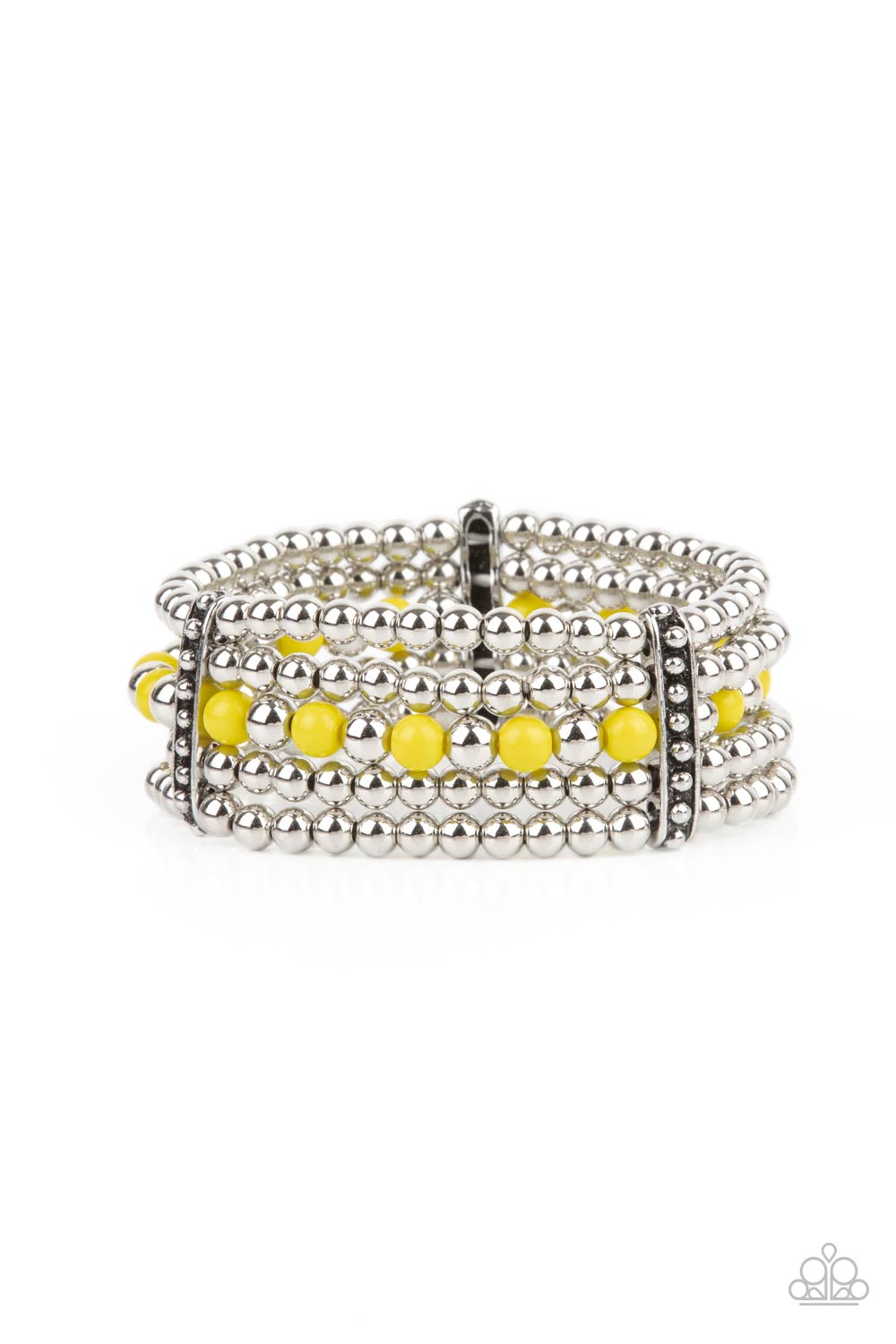 Gloss Over The Details - Yellow bracelet