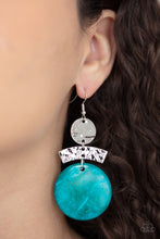 Load image into Gallery viewer, Diva Of My Domain - Blue earring
