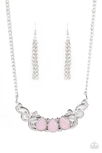 Heavenly Happenstance - Pink necklace