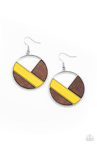 Dont Be MODest - Yellow earring