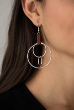 Load image into Gallery viewer, Fearless Fusion - Brown earring
