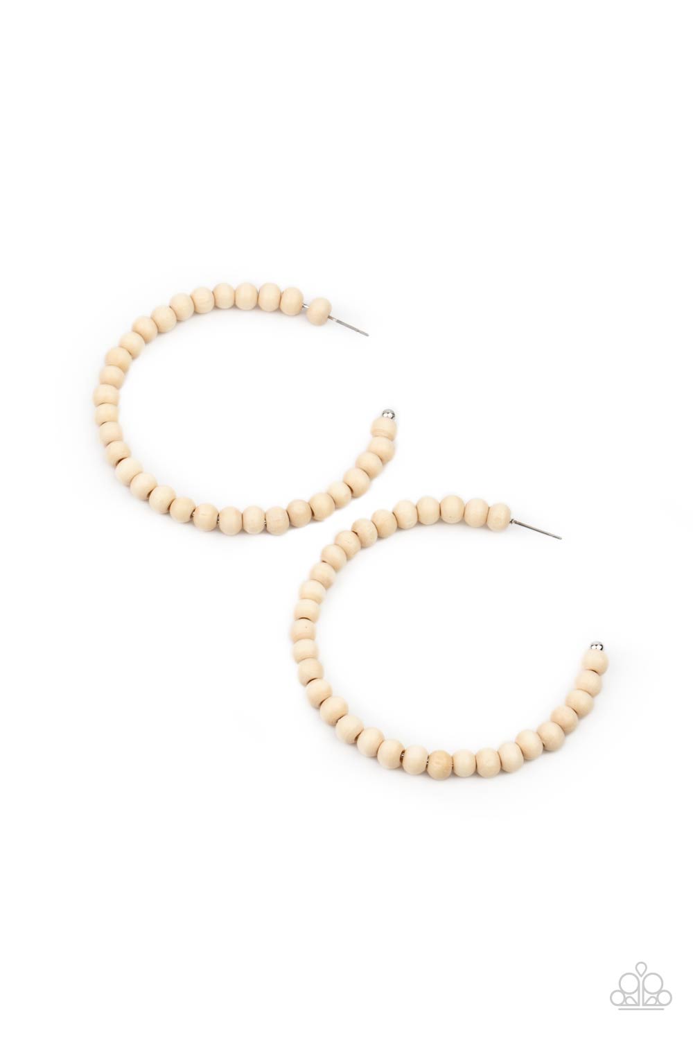 Should Have, Could Have, WOOD Have - White earring