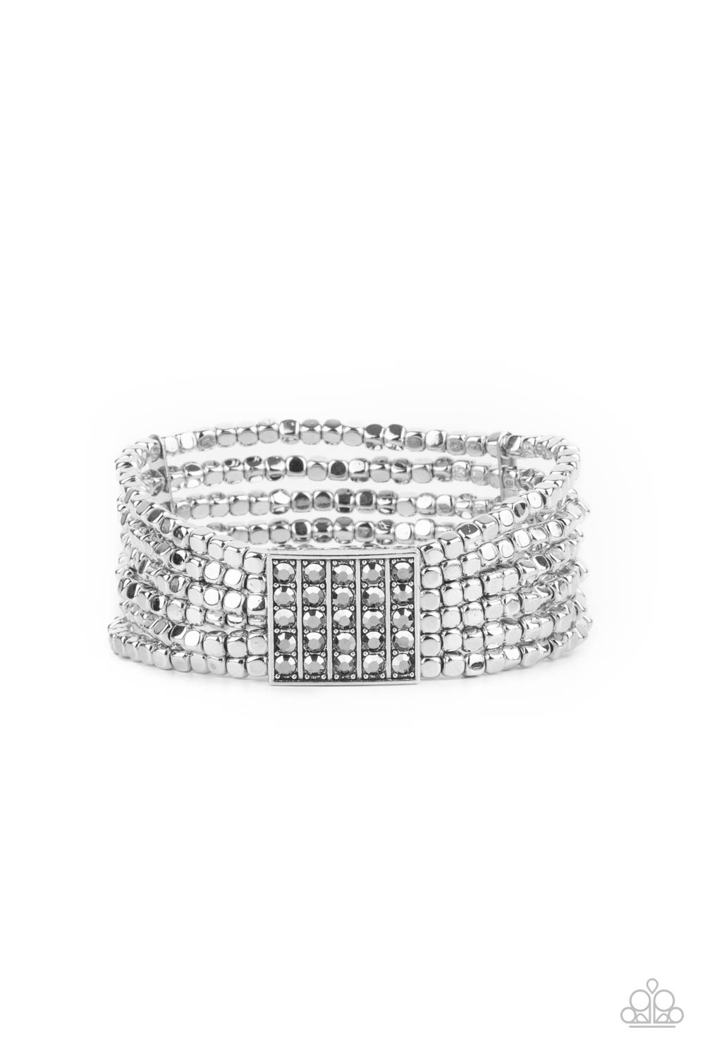 Star-Studded Showcase - Silver bracelet