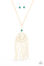 Load image into Gallery viewer, Desert Dreamscape - Blue necklace
