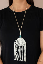 Load image into Gallery viewer, Desert Dreamscape - Blue necklace
