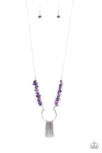 Load image into Gallery viewer, With Your ART and Soul - Purple necklace
