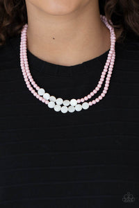 Extended STAYCATION - Pink necklace