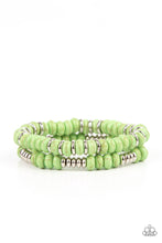 Load image into Gallery viewer, Desert Rainbow - Green bracelet
