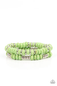 Desert Rainbow - Green bracelet