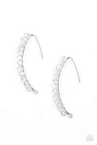 GLOW Hanging Fruit - White earring