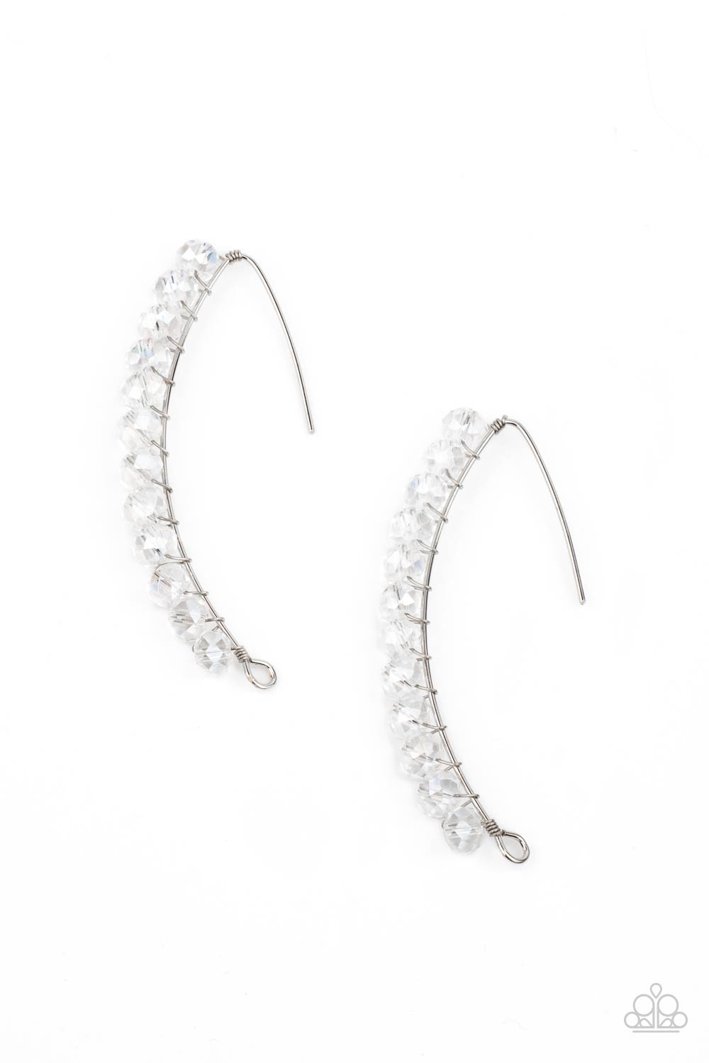 GLOW Hanging Fruit - White earring