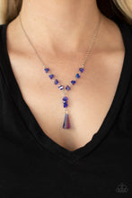 Load image into Gallery viewer, Olympian Oracle - Blue necklace

