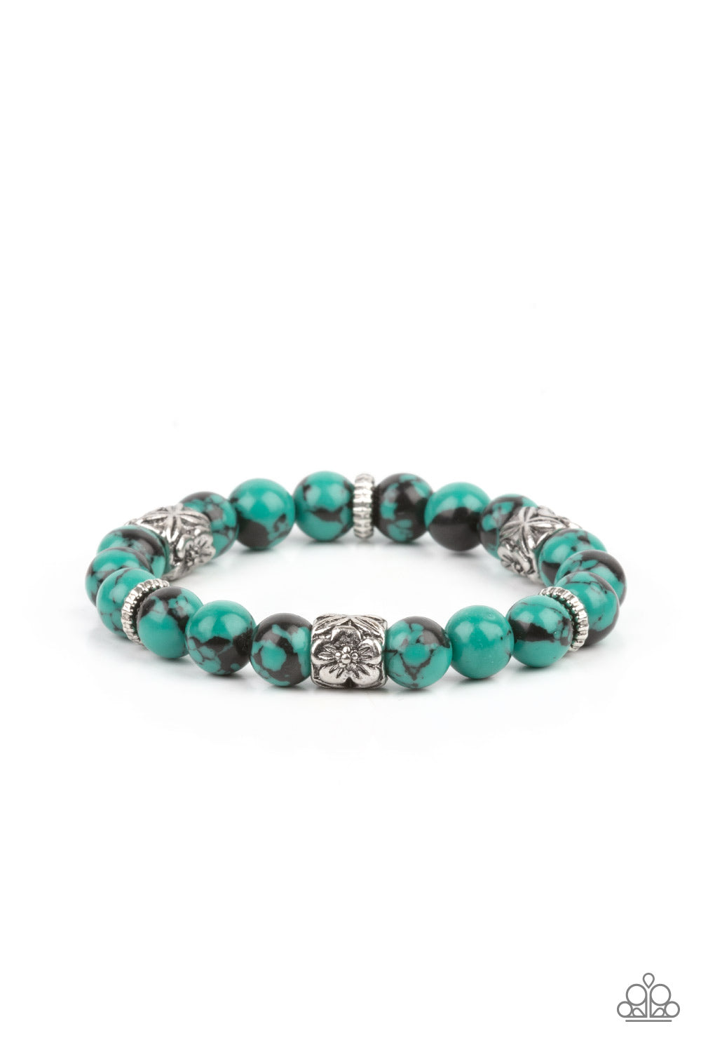 Garden Zen - Green bracelet