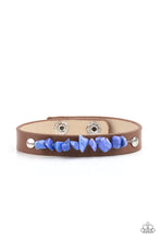 Load image into Gallery viewer, Pebble Paradise - Blue bracelet
