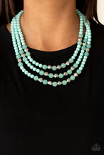 Load image into Gallery viewer, STAYCATION All I Ever Wanted - Blue necklace

