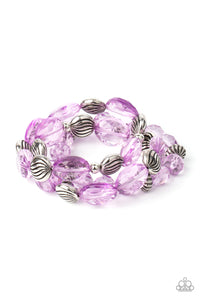 Crystal Charisma - Purple bracelet