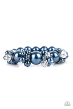 Load image into Gallery viewer, Upcycled Upscale - Blue bracelet
