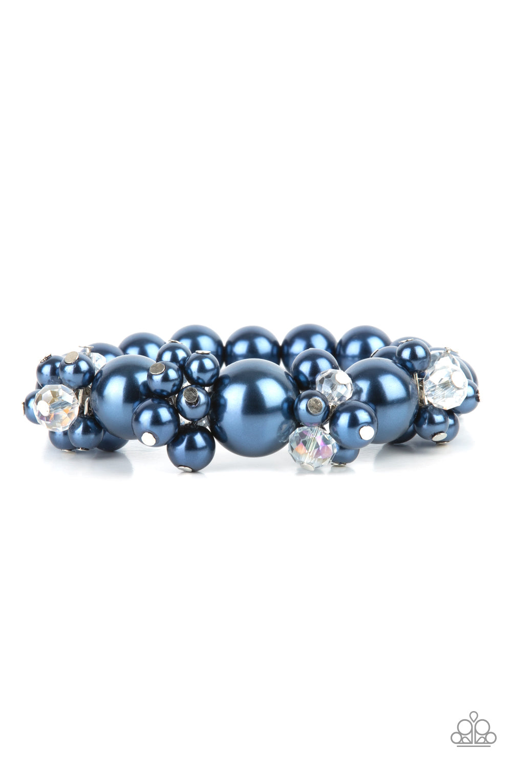 Upcycled Upscale - Blue bracelet