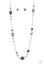 Load image into Gallery viewer, Light-Scattering Luminosity - Black necklace
