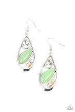 Load image into Gallery viewer, Harmonious Harbors - Green earring
