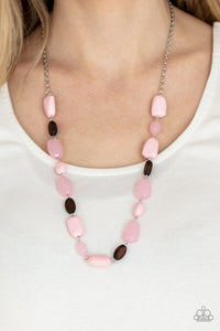 Meadow Escape - Pink necklace