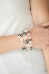 Crystal Charisma - White bracelet