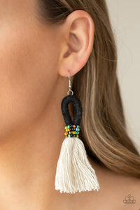 The Dustup - Black earring
