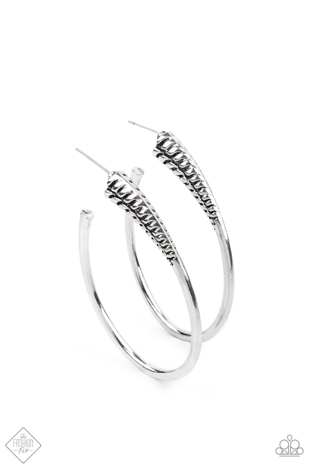Fully Loaded - Silver earring