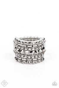 Target Locked - Silver ring