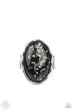 Load image into Gallery viewer, Glittery With Envy - Black ring
