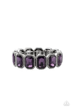 Load image into Gallery viewer, Studded Smolder - Purple bracelet
