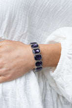 Load image into Gallery viewer, Studded Smolder - Purple bracelet

