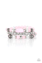 Load image into Gallery viewer, Ethereal Etiquette - Pink bracelet
