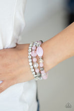 Load image into Gallery viewer, Ethereal Etiquette - Pink bracelet
