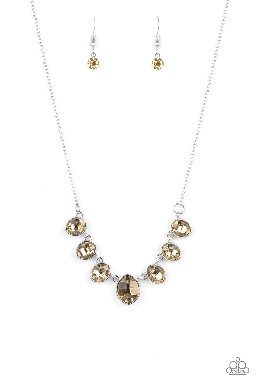 Material Girl Glamour - Brown necklace